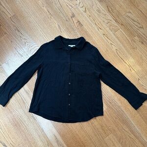 O'Neill Black Button Down Shirt for Women